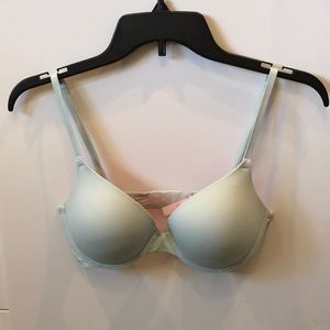 Light Blue Push-Up Bra